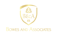 the logo for bowes and associates tax group